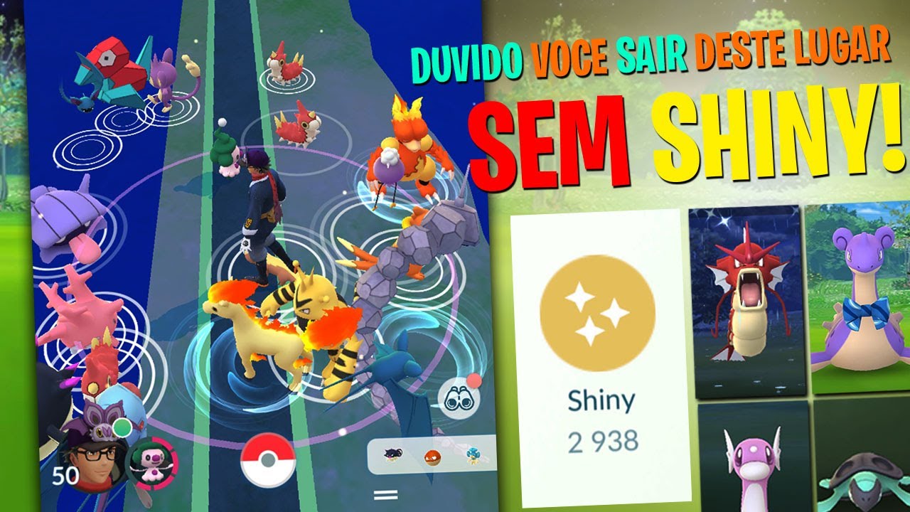 TODOS OS POKÉMON SHINY QUE VOCÊ PODE PEGAR HOJE NO POKÉMON GO #pokemon  #pokemongo 