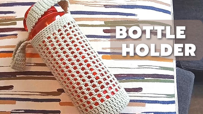 Beat the Heat with This Free Crochet Water Bottle Holder Pattern - Simply  Hooked by Janet