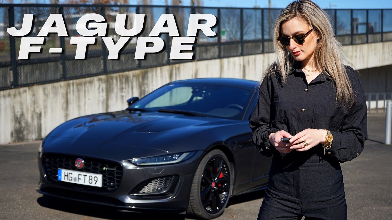 Jaguar F-TYPE Coupé mit 450 PS - britisches Kätzchen - Test I POV I Beschleunigung I NinaCarMaria