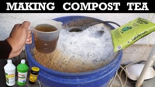 How To Make Compost Tea - Organic Fertilizer For Your Plants