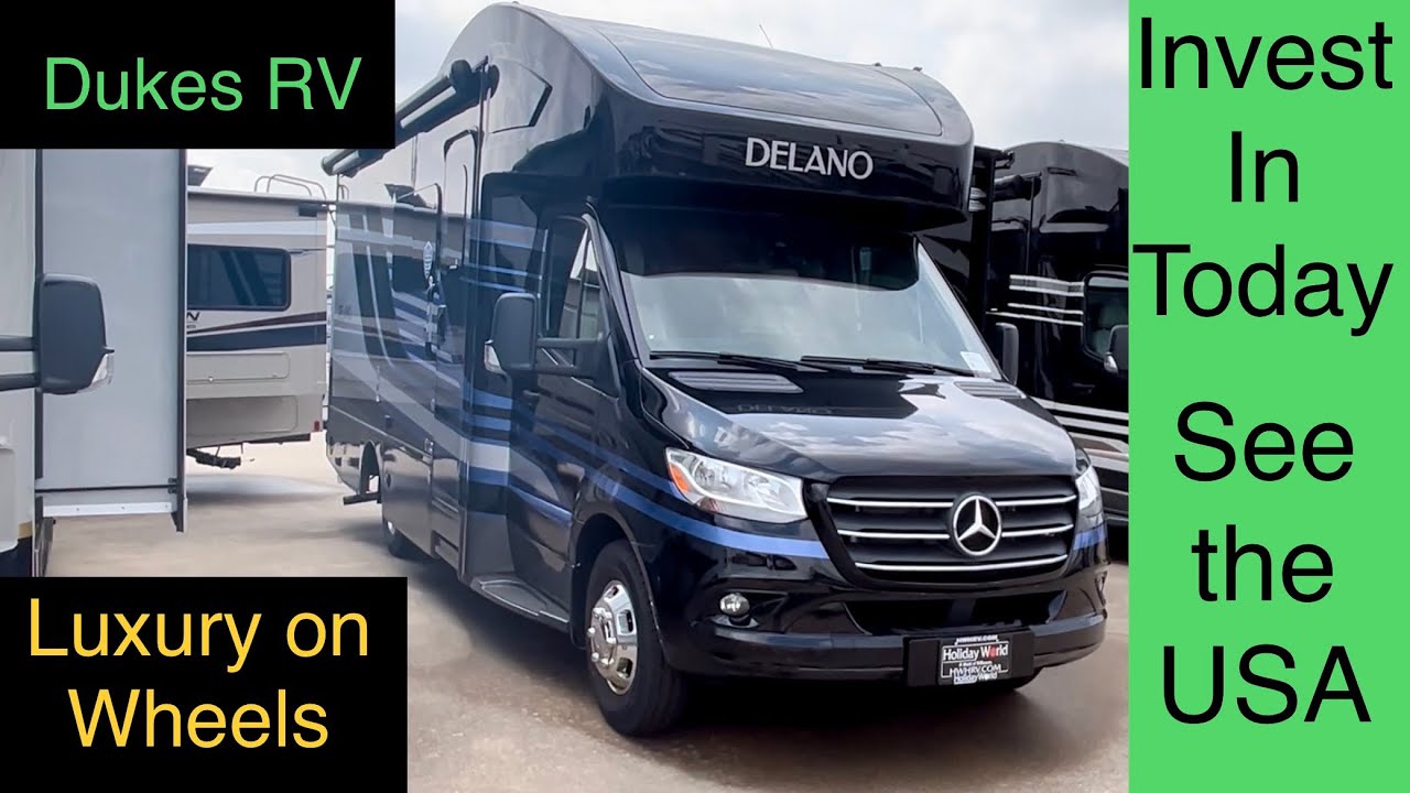 Роскошный автобус Thor Delano 24TT 2023 года выпуска класса C на шасси Mercedes