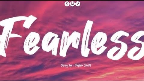 TAYLOR SWIFT - FEARLESS TAYLOR