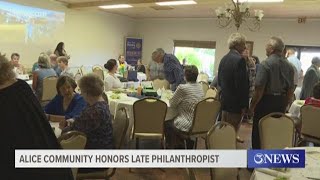 City of Alice honors late philanthropist