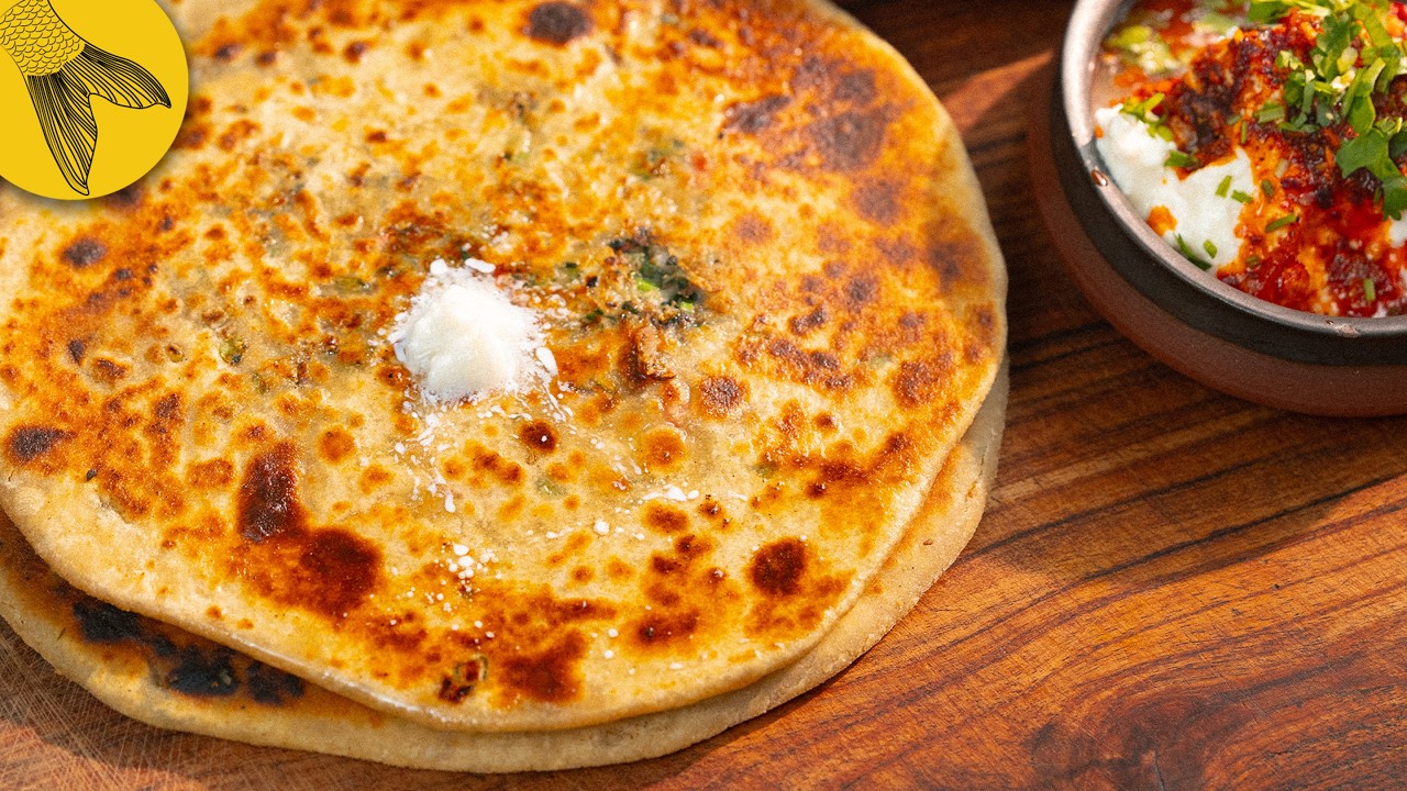 Mooli ke Parathe—Paratha stuffed with Winter Radish, feat. Chef Rahul Arora