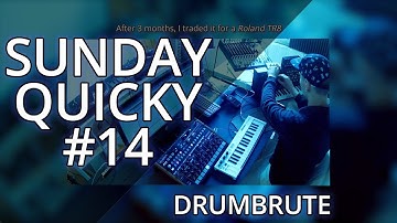 Sunday Quicky #14 - About the Arturia Drumbrute... [+ Korg MS-20]