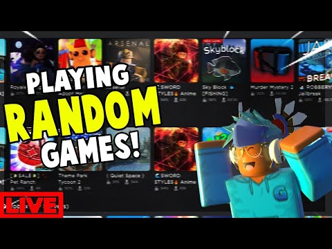 Dont Play Roblox Without Me Playing Random Games You Choose The Game Roblox Live Stream Youtube - roblox without me