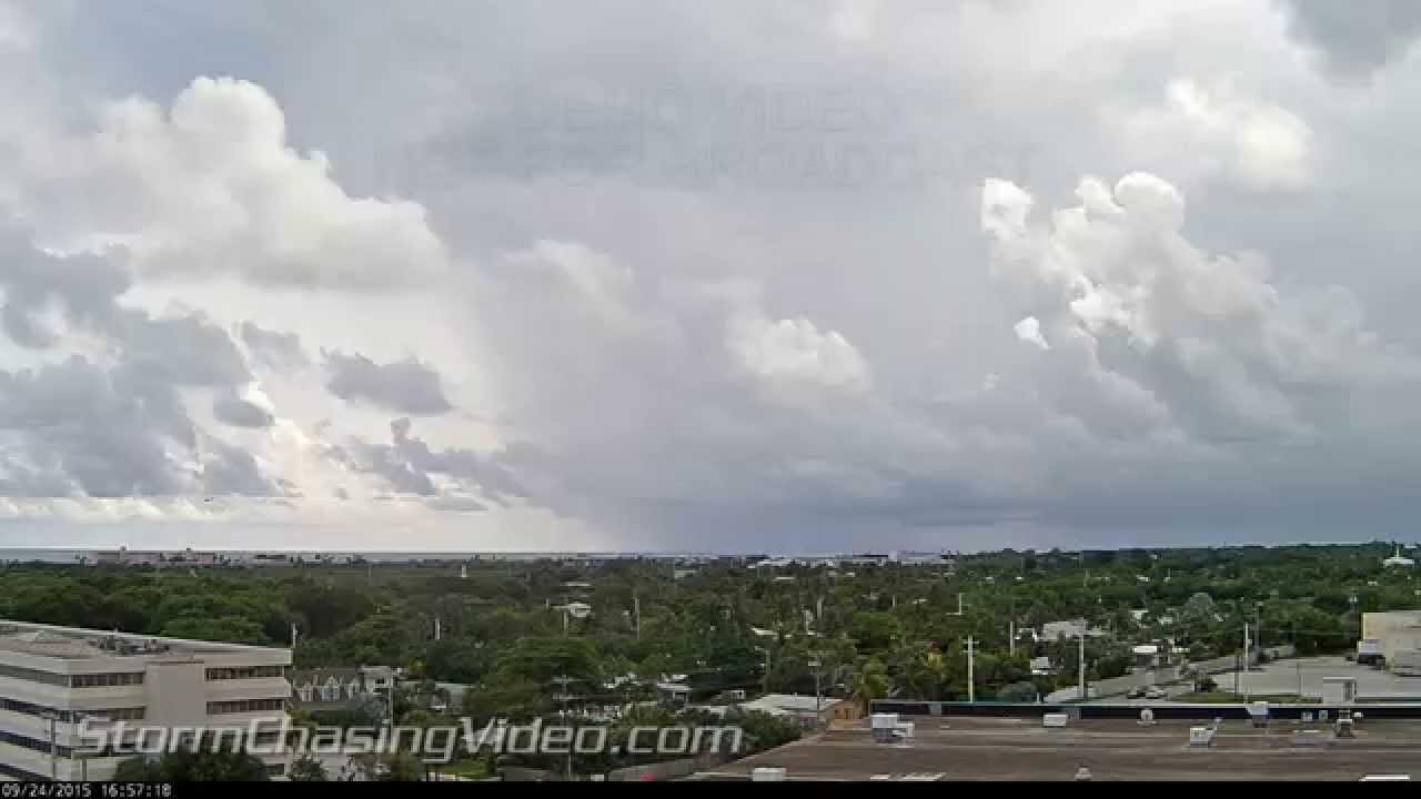 9/24/2015 Key West, FL Cloud Timelapse