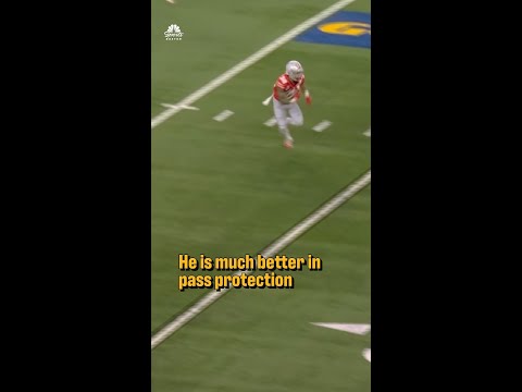Bruce Feldman: Patriots' TreVeyon Henderson has potential to be best RB in class 👀