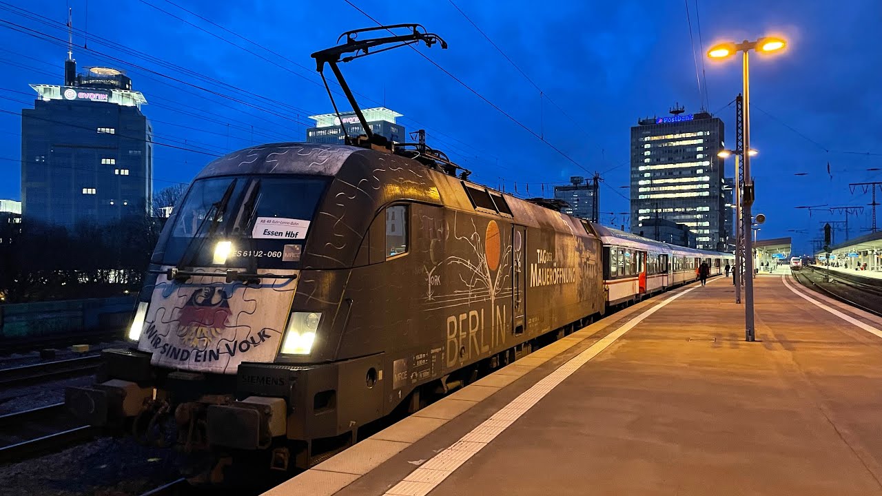 MRCE Taurus locos working the Essen TRI trains - 24/2/22