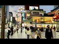 【4K】Tokyo Evening Walk - Asakusa, Tokyo Skytree (Jan.2022)