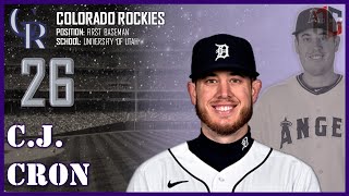 Colorado Rockies on X: ⭐️ALL-STAR⭐️ C.J Cron has a nice ring to it 😏  Proud of you, @CCron24!  / X