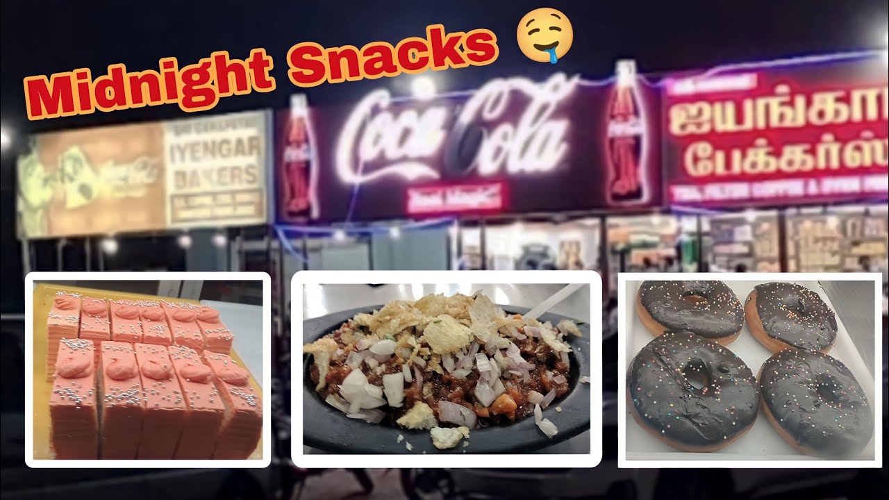 midnight-snacks-vlog-karumathampatti-toll-gate-youtube