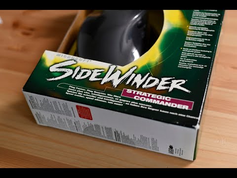 Unboxing a new Microsoft SideWinder Strategic Commander