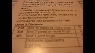 Alternate Defensive Chart