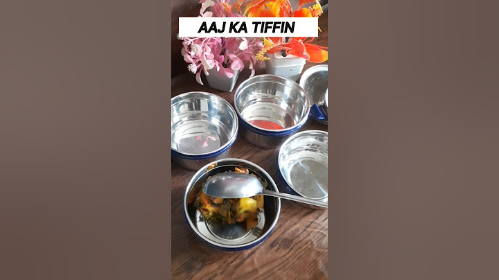 aaj ka tiffin #officetiffin #lunchboxrecipe #trandingshorts
