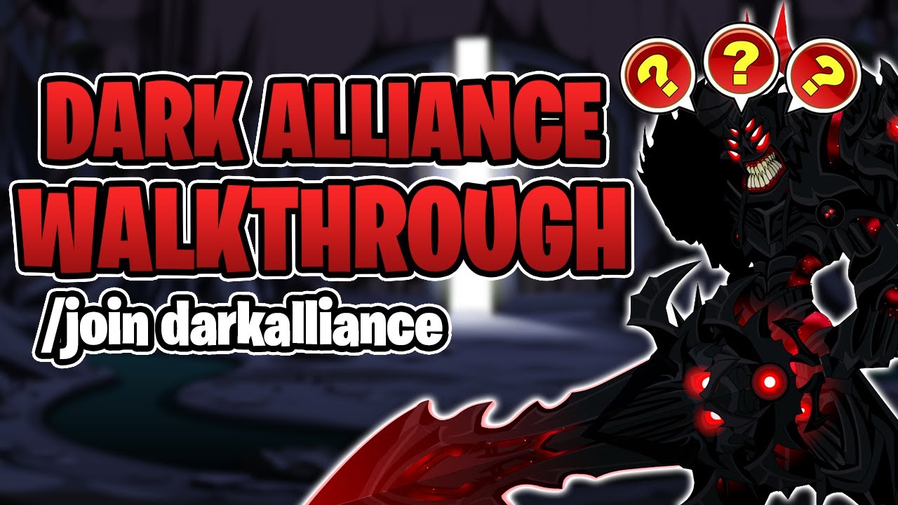 Dark Alliance Quest Walkthrough /join darkalliance - AQW