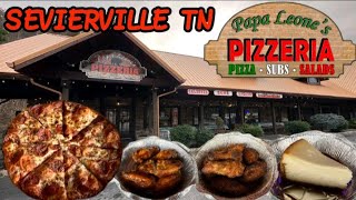 PAPA LEONE'S PIZZERIA REVIEW  Sevierville Tennessee