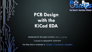 PCB Design with KiCad HHV2020