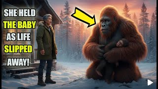 She Heard Crying in the Woods    A Bigfoot Mother Needed Her Help to Save Her Baby