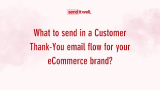 The Post-Purchase Flow That Boosts Sales & Customer Loyalty! (Must-Watch Email Strategy)