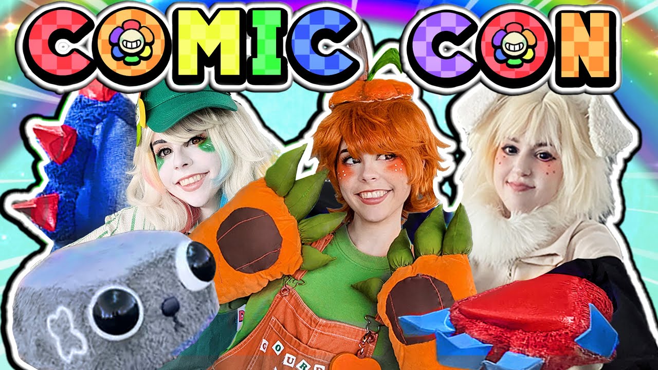 Cosplaying DANDY'S WORLD at COMIC CON!