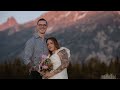Sunrise Vows + Wildflowers +: Wildlife Emily &amp; Connor’s Magical Grand Teton Elopement