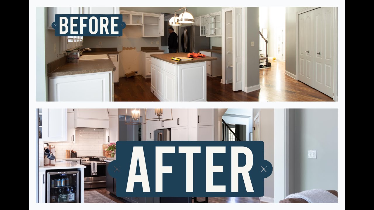 TIMELAPSE: Kitchen Remodel in 2 Minutes - YouTube