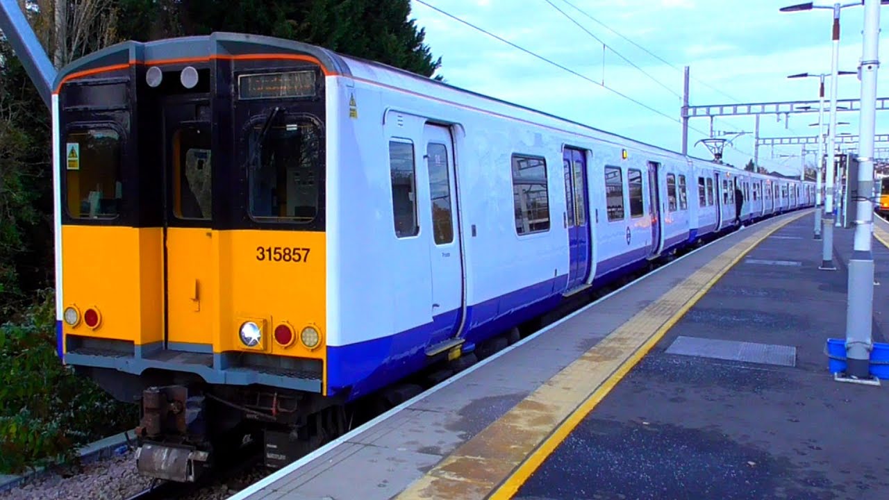 TfL Rail Class 315 Ride: Shenfield to London Liverpool Street - 19/11 ...
