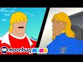 SUPA STRIKAS - S02 E21 - Blok/Attak | Football Cartoon | MOONBUG KIDS - Superheroes