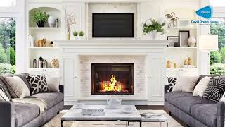 29 Beautiful Home Fireplace.