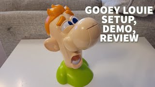 Gooey Louie Game Board Game Setup, Demonstration and Review! Gooey Louie Instructions