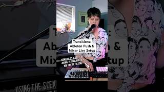 How I do transitions in my LIVE set! (Using Ableto Push & Mixer)