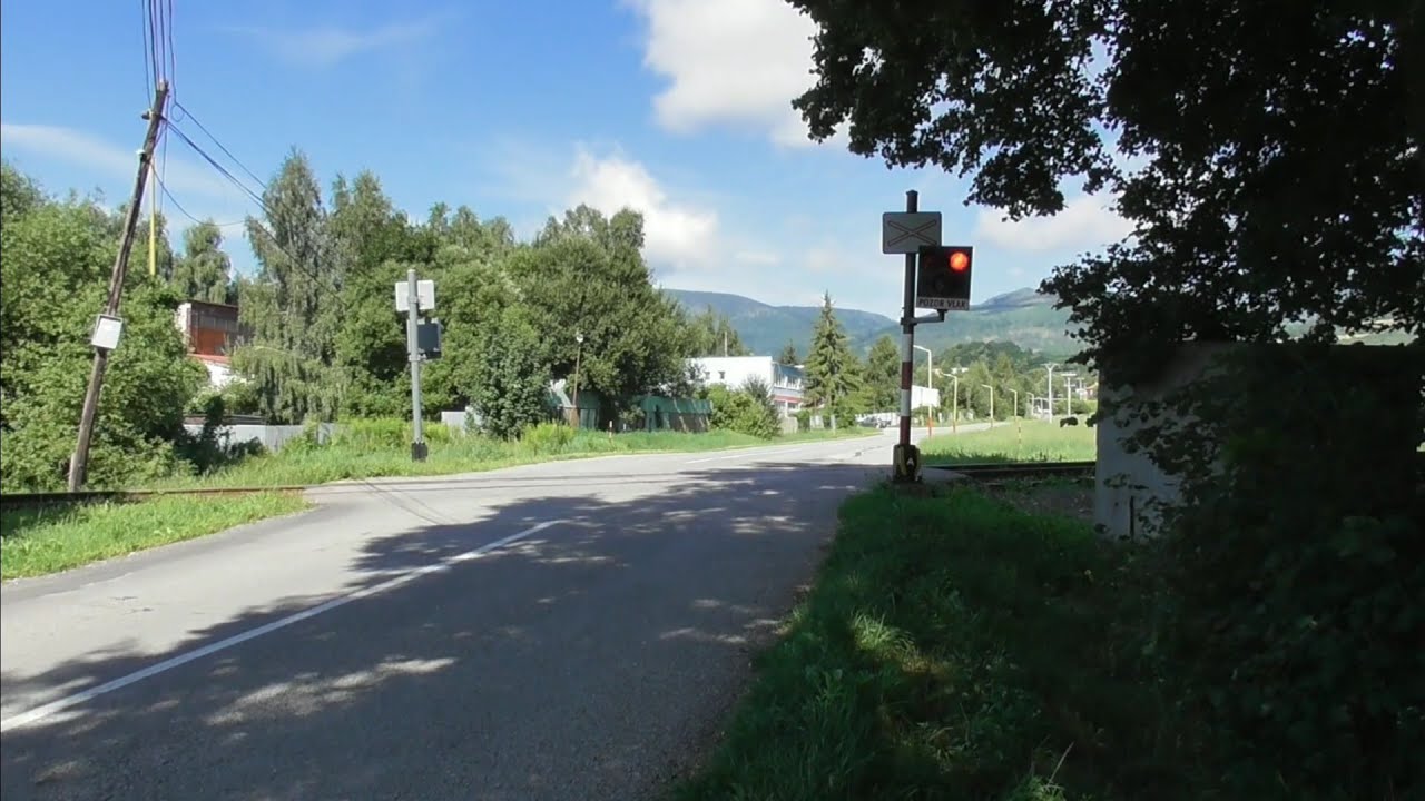 Železničné priecestie (AŽD 71) Slavošovce  7.8.2021
