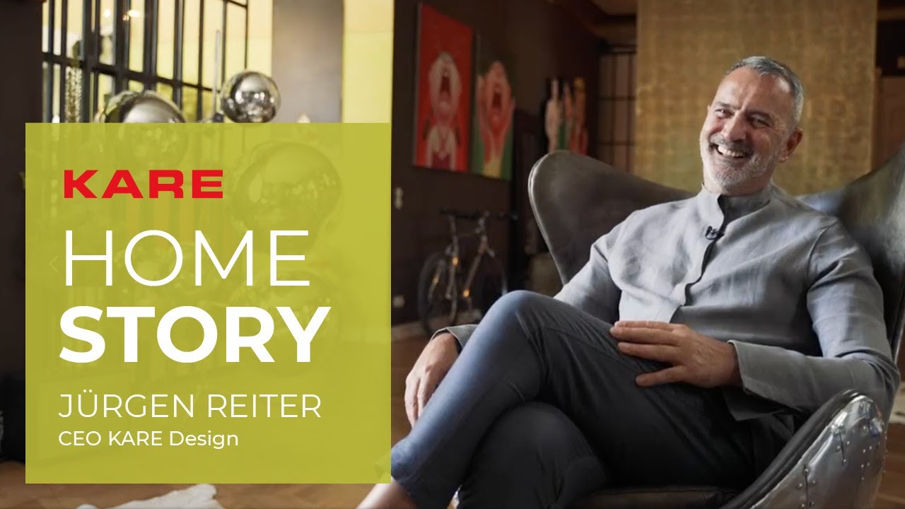 KARE House Tours: Homestory Jürgen Reiter CEO KARE Design