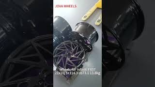 21 inch staggered wheels for Infiniti FX37 / QX37 |  full T6061 forged wheels