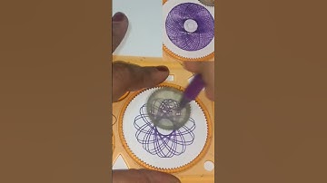 The spirograph art #satisfying #spirographshr #oddlysatisfying #spiroart #shorts #trending #viral#yt