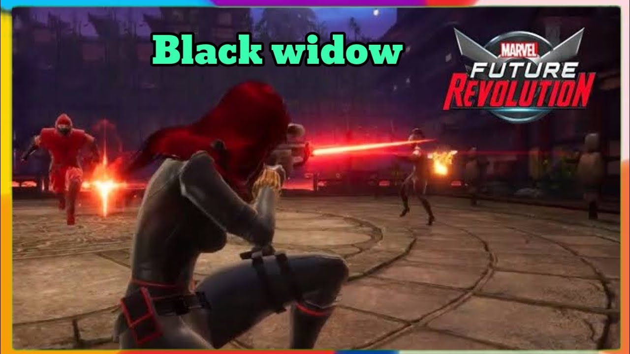 Marvel future revolution black widow gameplay