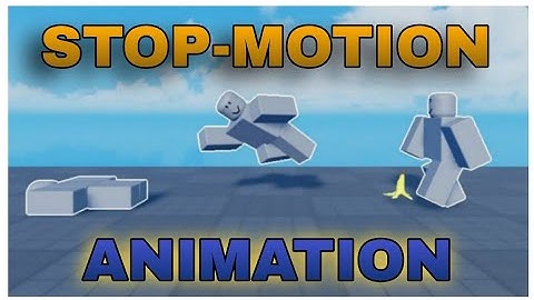How to make STOP-MOTION ANIMATION in Roblox Studio! | Turtorial