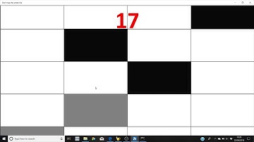 Piano tiles auto auto-clicker