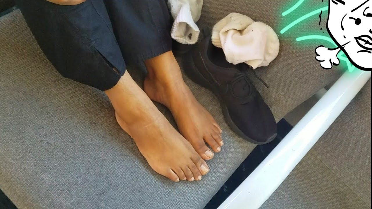 Nurse Feet w/ White Socks.
