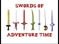 Adventure time first and last time finn uses each sword