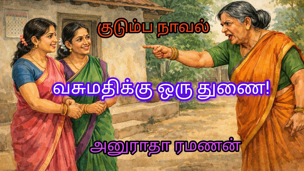 வசுமதிக்கு ஒரு துணை/ அனுராதா ரமணன்/குடும்ப நாவல் / #familyaudionovels #படித்ததில்பிடித்தது 