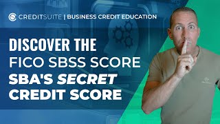 FICO SBSS Score  SBA's Secret Business Credit Score