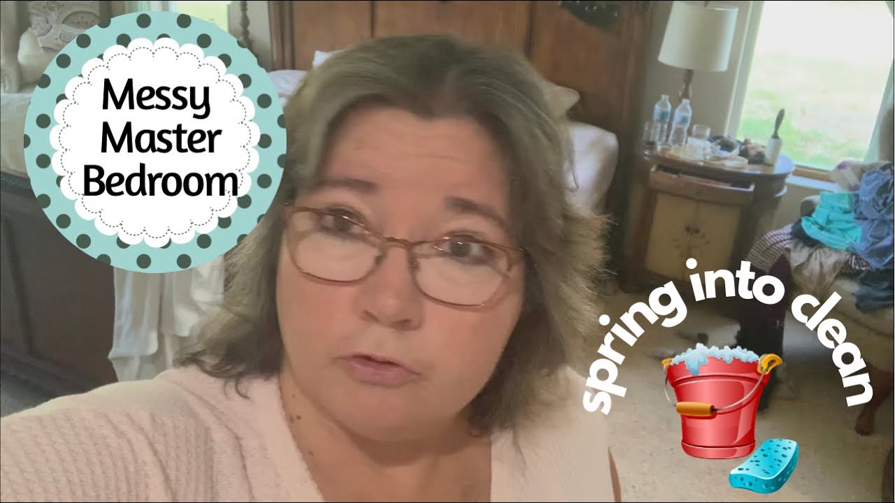 🍃 MESSY MASTER BEDROOM ~ SPRING INTO CLEAN ~ ONE & DONE CLEANING ZONE CLEANING ROUTINE