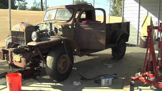 48 Dodge Power Wagon.  Time Machine. Rat Rod.