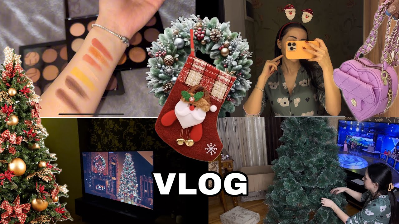 EVDƏ TEK QALIRAM 🎄 NİYƏ?? Uzun VLOG ❤️ Ayka 14