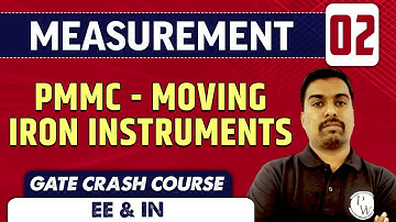 Measurement 02 | PMMC - Moving Iron Instruments | GATE Crash Course | EE