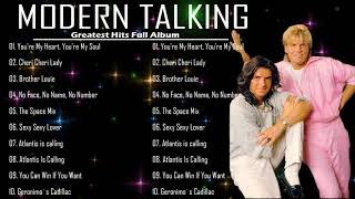Modern Talking Die besten und meistgehörten Songs aller Zeiten_ Modern Talking Great hits full Album