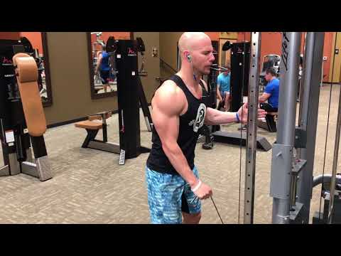 Single Arm Stability Cable Lateral Raise