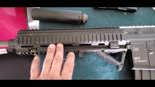 H&K M27 Main Battle Rifle Review!!!(airsoft) screenshot 5
